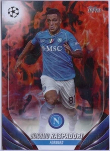 2023-24 Topps UEFA Club Competitions Inferno Foil #149 Giacomo Raspadori - Picture 1 of 2