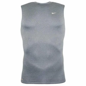 Chaleco de compresión gris Nike Pro Vent para hombre - Imagen 1 de 3