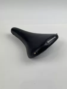 Sillín de asiento vintage Schwinn Velo VL-238 negro - Imagen 1 de 7