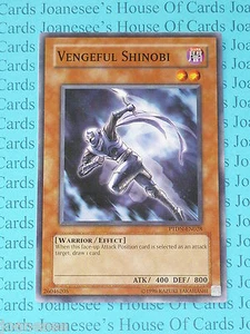 Tarjeta común Yu-Gi-Oh Vengeful Shinobi PTDN-EN028 como nueva (U) nueva - Imagen 1 de 2