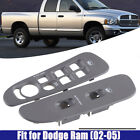 Window Switch Bezel Front Left and Right Side For 2006-2010 Dodge Ram 1500