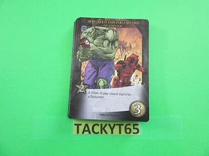 2015 UD MARVEL 3D DECK PLAYING CARD DEADPOOL HERE, HOLD THIS FOR A SECOND - Picture 1 of 2