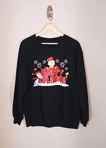 Christmas Snoopy Charlie Brown Woodstock Peanuts Women's Sweatshirt Size 1X NWT - Picture 1 of 5