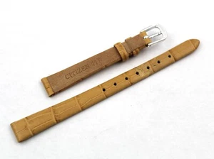 Citizen Beige Straps Watches 11/8mm Real Leather Artisan Vintage Lady Top - Picture 1 of 4