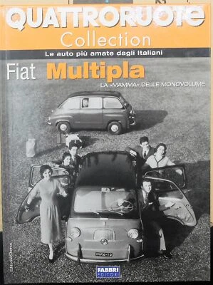 fascicolo Quattroruote Collection FIAT MULTIPLA modellino auto 1:24 libro book - Immagine 1 di 4