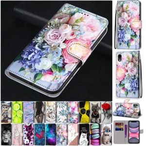 Flip Cat Rose Butterfly Leather Wallet Cover Case for Nokia C01 Plus 6.3 G20 G10 - Picture 1 of 72
