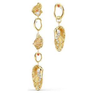 Swarovski Women's 5520664 Shell Gold-Tone Plated Earrings