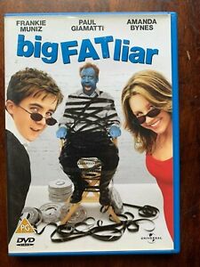 Big Fat Liar DVD 2002 Family Comedy Movie w/ Frankie Muniz + Amanda Bynes