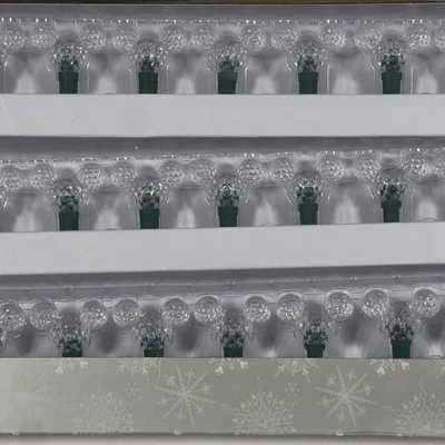 Disney Mickey Mouse Icono Cadena Transparente Luces 30 Bombillas Interior Vacaciones Juego de Luces Foto 1 de 4