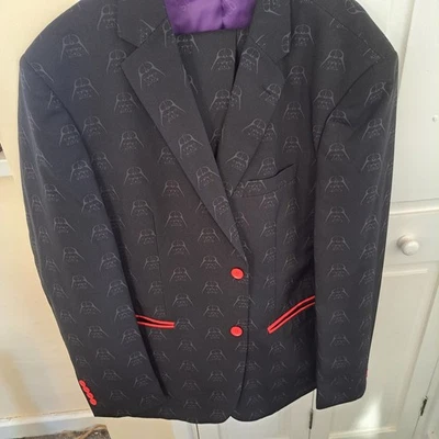  OPPO Suits STAR WARS black Darth VADER Suit  46 trousers 38/34 opposuits - Image 1 of 4