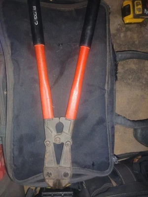 Ridgid 19 18s Bolt Cutters Cable Cutters Metal Snipps Wire Cutters - Image 1 of 4