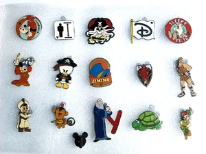 DISNEY PINS / VARIOUS CHARACTERS & THEMES LOT OF FIFTEEN (15) - Picture 1 of 3