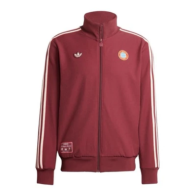 Chaqueta Adidas FC Bayern Munich Terrace Icon Track Top Roja JF0582 Hombres Talla Pequeña Foto 1 de 4