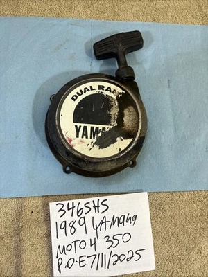 1989 Yamaha Moto 4 YfM 350 отдача перемотка тянуть старт 346 - Изображение 1 из 4