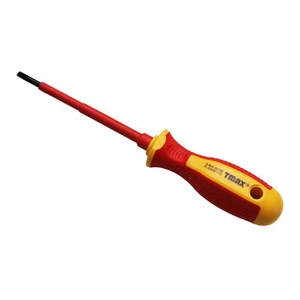 Destornillador ranurado TMAX 1000V VDE electricista aislado 4 mm (5/32") - Imagen 1 de 4