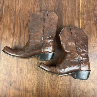 Botas Durango Rebel para Hombres Talla 10.5EE Cuero Marrón Occidental Puntera Cuadrada DB854 Foto 1 de 4