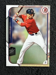MOOKIE BETTS #27 2015 Bowman Baseball QTY Boston Red Sox - Picture 1 of 3