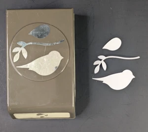 Stampin Up! BIRD BUILDER Papel Punzón Rama y Hoja Robin Sparrow Diseño - Imagen 1 de 3