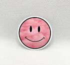 Cute Colorful Happy Smiley Face Vinyl Sticker Car, Laptop Decal 2"