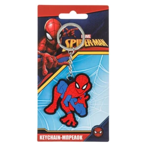 Spiderman Keychain 3D Rubber Marvel Spider-Man 5cm - Picture 1 of 2