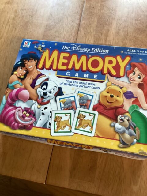 Memory Game 2002 The Disney Edition Classic Matching Magically Fun