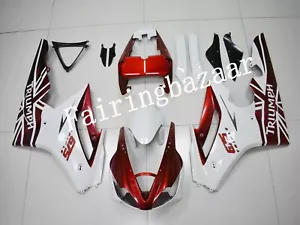 Kit de carenado por inyección de plástico ABS 2006-2008 blanco caramelo rojo caramelo - Imagen 1 de 8