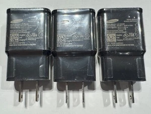 Samsung USB-A Charging Block EP-TA20JBE (3Pack) - Black - Photo 1 sur 1
