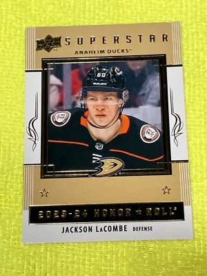 2023-24 Upper Deck Series 2 - Honor Roll Jackson LaCombe #HR43 (RC) - Image 1 of 2