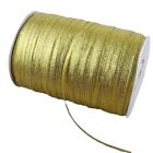 Fancy Gold Ribbon 3MM Sewing Piping Fabric Ribbons for Wedding Decorations