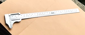 General Tools No. 730 me  11 Inch Stainless Steel Slide Vernier/Caliper. USA! - Picture 1 of 13
