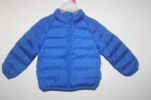 Toddler Baby 18 month Winter Puffer Coat Wonder Nation Packable Bubble Jacket - Picture 1 of 12