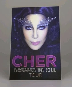 Cher Lenticular Konzert Poster 17x11 Dressed To Kill Tour 2014 Holografie EG - Bild 1 von 6