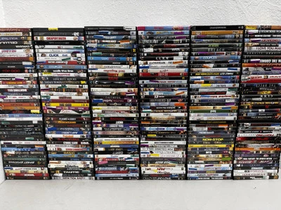 25lb of DVD's 100-140 movies assorted bulk CHEAP Wholesale lot with Cases - Image 1 of 3