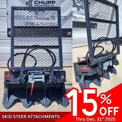 Landhonor伐木林业绞车液压滑移转向器附件 — 第 1/4 张图片