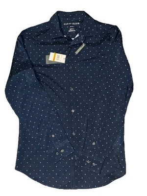 Perry Ellis long sleeve shirt slim fit stretch size S - Image 1 of 3