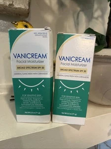 Vanicream crema idratante viso SPF30 per pelli sensibili 2,5 once / 71 g LOTTO DI 2 - Foto 1 di 2