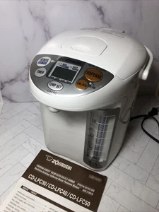 Zojirushi CD-LFC40 Panorama Window Micom Water Boiler Warmer 135 oz/4.0 L CLEAN - Picture 1 of 21