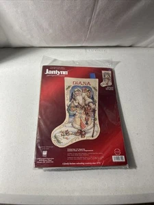 Janlynn Cross Stitch Kit Father Winter Stocking #023-3040 Victorian New - Picture 1 of 2