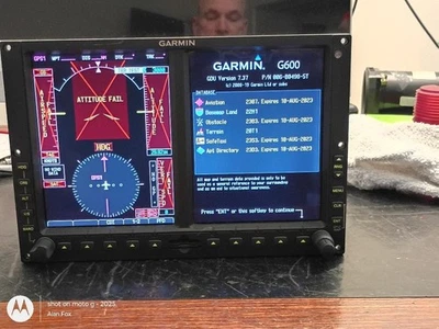СИСТЕМА ОТОБРАЖЕНИЯ ПОЛЕТА GARMIN G600 MFD/PFD GDU 620 GDC 74A GRS 77 GMU 44 GTP59 - Изображение 1 из 4