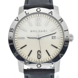 descuento con papel BVLGARI Bulgari Bulgari BB41WSLD esfera plateada para hombre B#135749 - Imagen 1 de 8