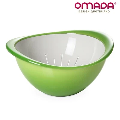 Set Cucina: Insalatiera e Scolapasta (Ø 26,5 cm), Linea Trendy Omada Design - Immagine 1 di 4