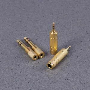 4 Pezzi Adattatore per Cuffie 1/4 3.5mm 1/4 Adattatore 3.5 1/4 Adattatore - Foto 1 di 12