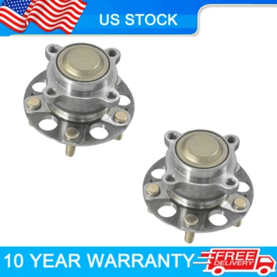 Pair Rear Wheel Bearing and Hub Assembly for 2015- 2018 2019 2020 Acura TLX E19 - Image 1 of 4