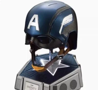 HOT US Marvel Captain America Helmet 1/1 Wearable Mask Collect Cos（ONLY HELMET) - Image 1 of 4