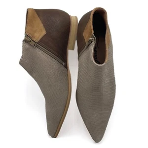Free People | Mujeres Botas de Jinete del Desierto Talla Eu38/Us8 Cuero Marrón Bronceado Botín al Tobillo - Imagen 1 de 15