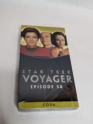 Star Trek: VOYAGER - Paramount VHS, Episode 58 "Coda" - New and Sealed - Imagem 1 de 4