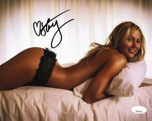 Stacy Keibler (8x10 ELITE METALLIC) JSA COA WWF WCW photo signed auto - Picture 1 of 1