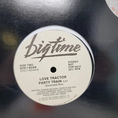 Love Tractor Party Train 12" Vinyl Record Single - Image 1 of 4
