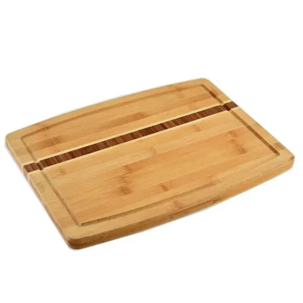 NUEVA TABLA DE CORTAR REBANAR ALIMENTOS COCINA BAMBÚ 16" X 12" NORPRO 7638 Foto 1 de 2