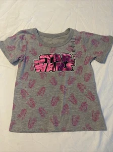 Disney Parks Girls Star Wars Logo Tee XXS 2/3 - Picture 1 of 3